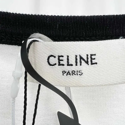 Celine Short Sleeve Print T-Shirt