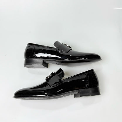 Gucci Patent Leather Slip-On Casual Shoes 0079