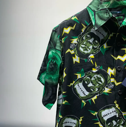 Prada Green Short Sleeve Shirt for Men