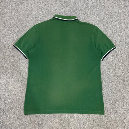 Prada Green Cotton Men's Polo Shirt