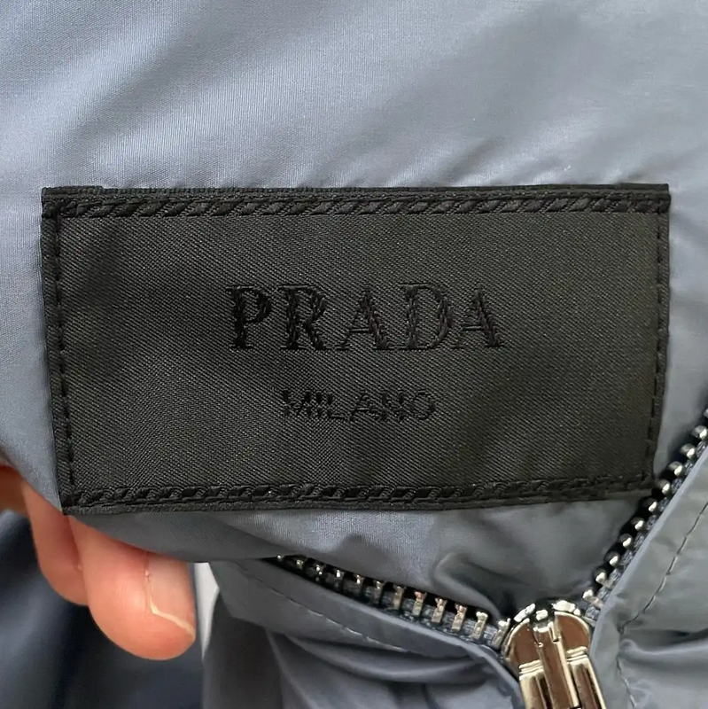 Prada XL Navy Blue Men's Outer Jacket