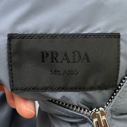 Prada XL Navy Blue Men's Outer Jacket