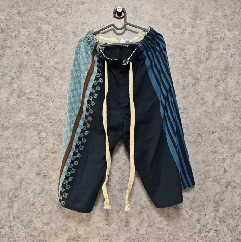 Loewe Men's Black Cotton Shorts 0089