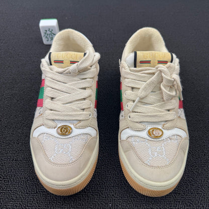 Gucci Beige Low-Top Kids' Sneakers 0079
