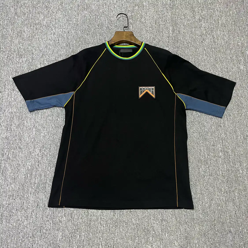 Prada Men's Black Cotton T-Shirt