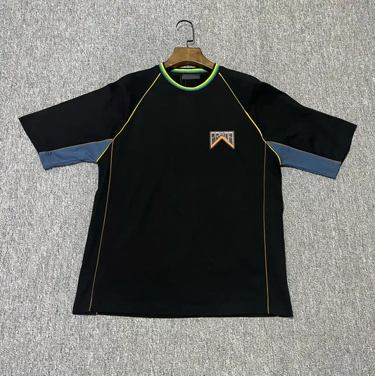 Prada Men's Black Cotton T-Shirt
