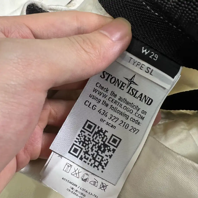 Stone Island Men's Casual White Cotton Pants 0089