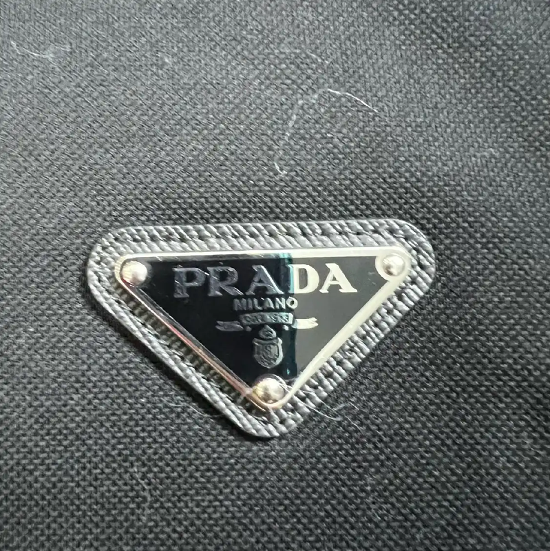 Prada Black Long Sleeve Knit Shirt for Men