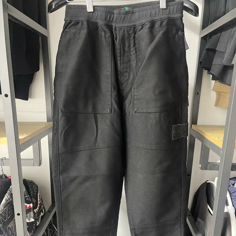 Stone Island Black Casual Pants 0089