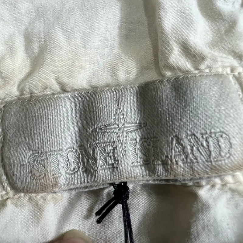 Stone Island Off-White Cotton Men's Jacket 0089