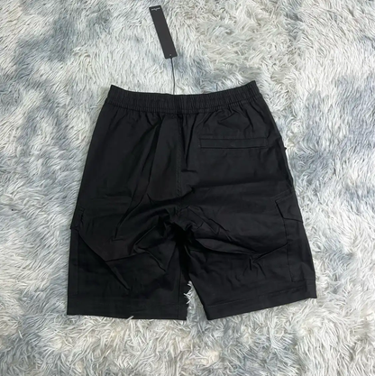 Stone Island Black Cotton Men's Shorts 0089