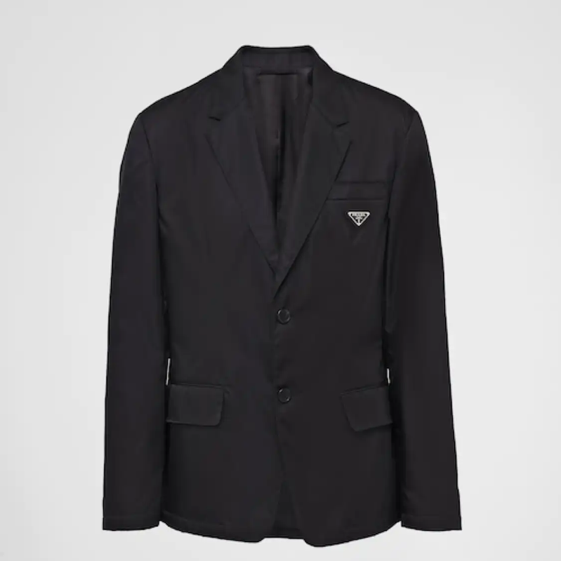 Prada Black Men's Outerwear Blazer