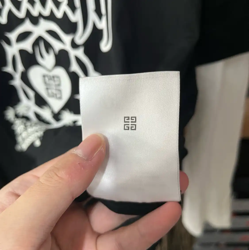 Givenchy Men's Black Cotton T-shirt 0089