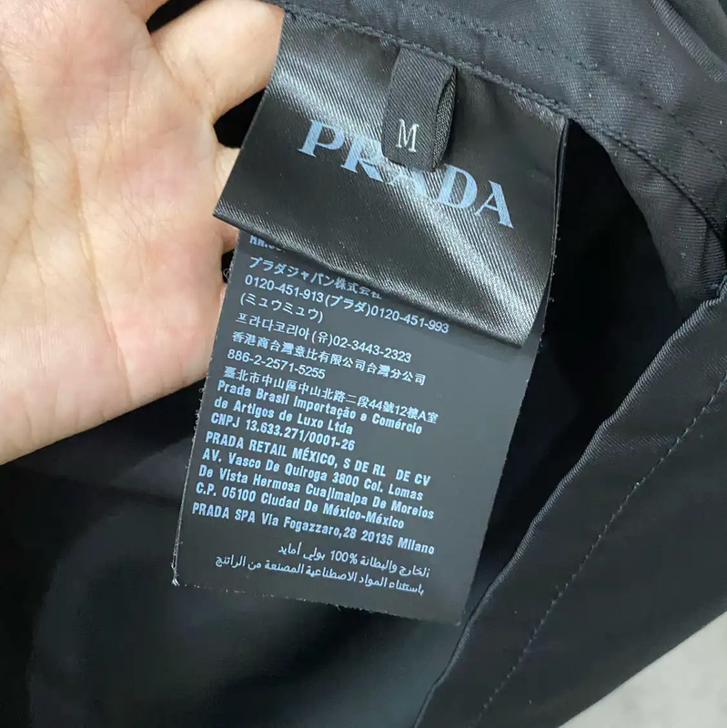 Prada Black Short Sleeve Casual Shirt