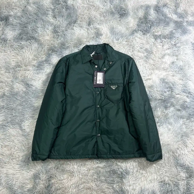 Prada Gray Men's Lightweight Jacket