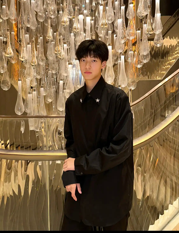 Givenchy Black Cotton Long Sleeve Shirt 0089