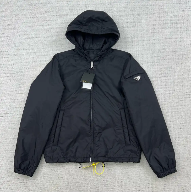 Prada Men's Black Nylon Winter Jacket