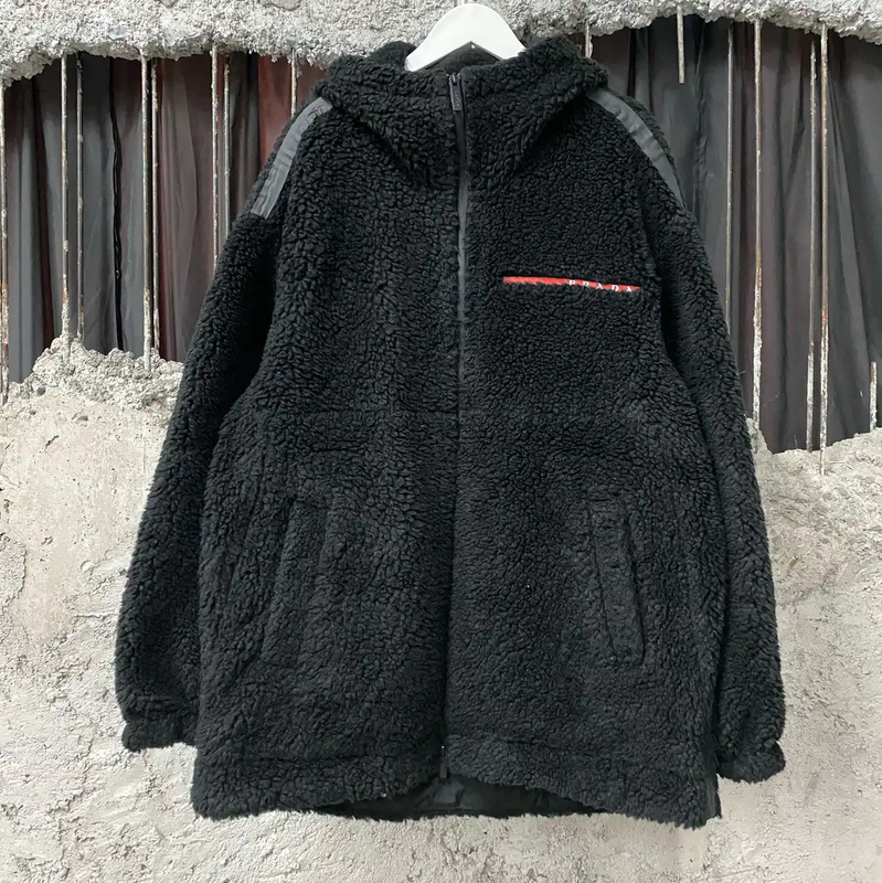 Prada Black Winter Long Sleeve Jacket