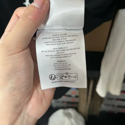 Givenchy Men's Black Cotton T-shirt 0089