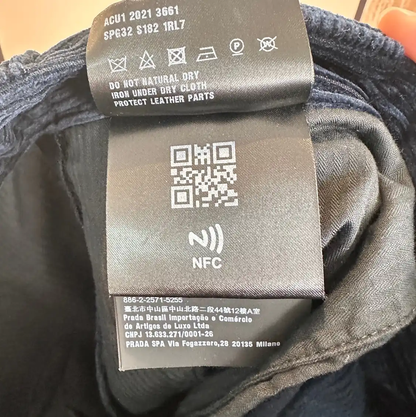 Prada Men's Navy Cotton Shorts