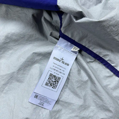 Stone Island Blue Polyester Men's Lightweight Jacket 0089