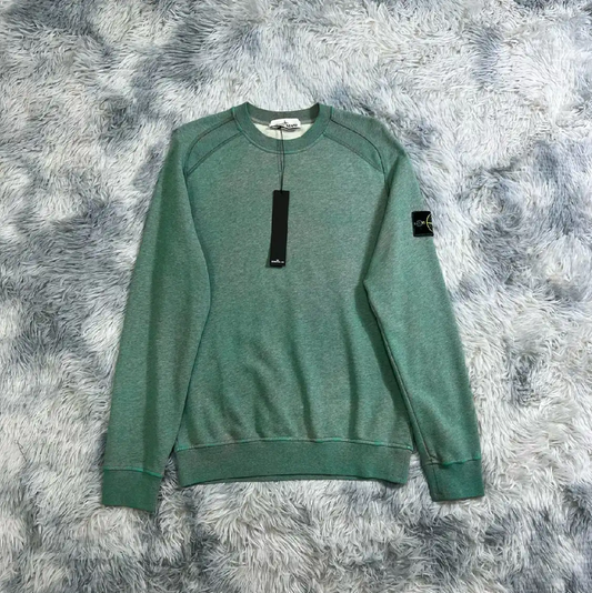 Stone Island Men's Light Gray Sweatshirt 0089