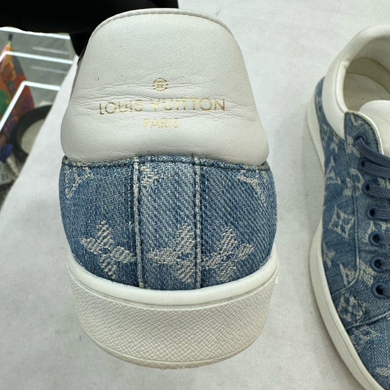 Louis Vuitton Luxembourg Denim Sneakers for Men 0079