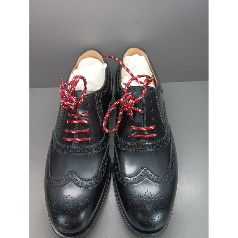 Gucci Black Leather Low-top Casual Shoes 0079