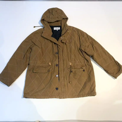 Loewe Brown Cotton Men's Outer Jacket 0089