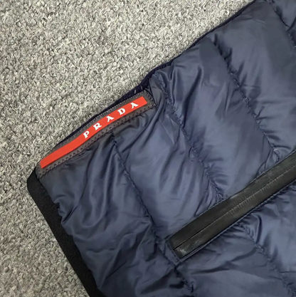 Prada Men's Blue Padded Jacket