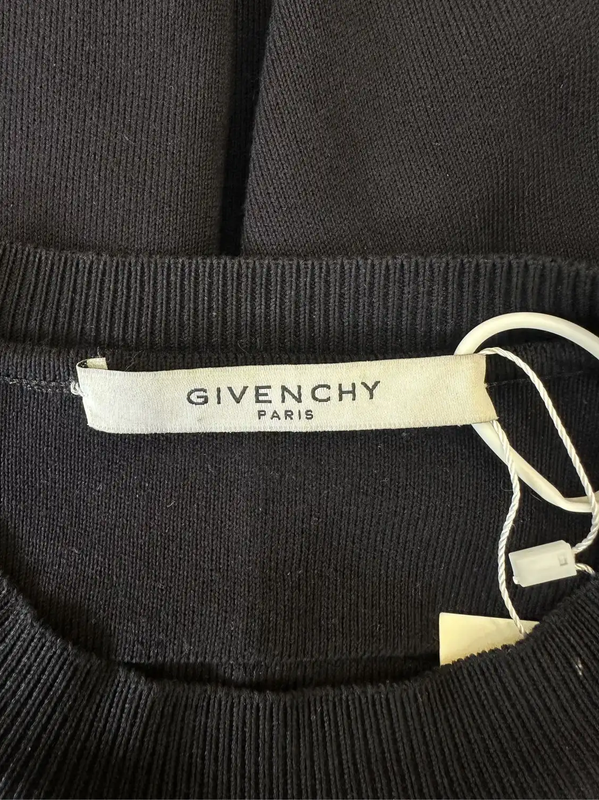 Givenchy Colorblock Cotton Long Sleeve Sweatshirt 0089