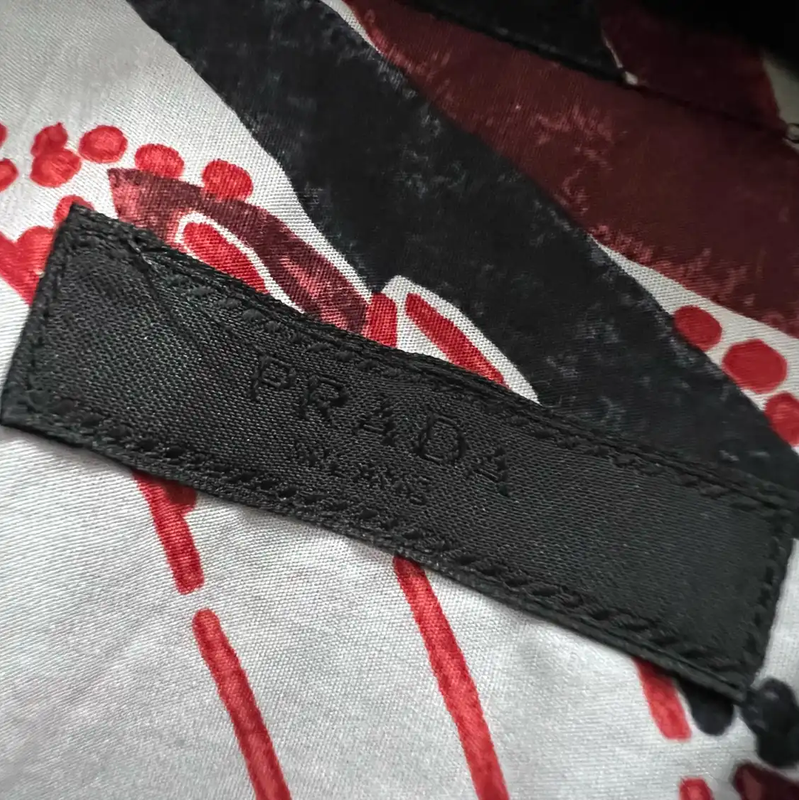 Prada Colorful Cotton Short Sleeve Shirt