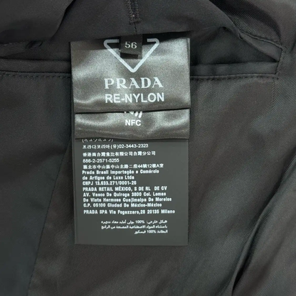 Prada Black Men's Outerwear Blazer