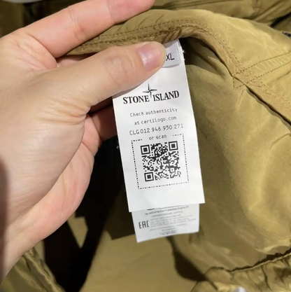 Stone Island Yellow Hooded Jacket 0089