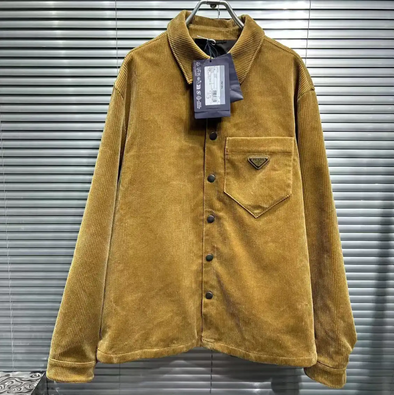 Prada Winter Ginger Color Men's Outerwear