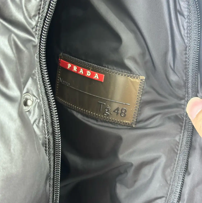 Prada Black Puffer Jacket for Men