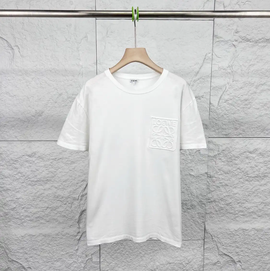 Loewe White Cotton Men's T-Shirt 0089