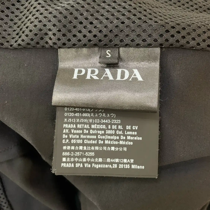 Prada Black Short Sleeve Sweatshirt for Men