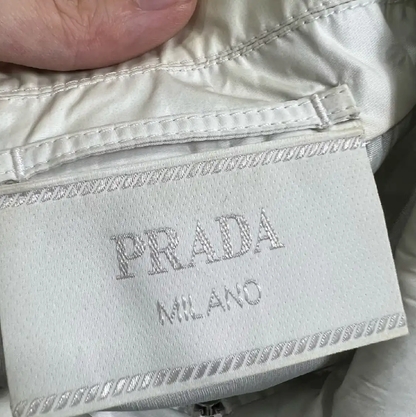 Prada Men's White Nylon Jacket