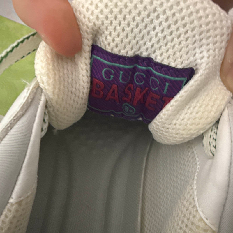 Gucci Basket Low Top Lace-Up Sneakers 0079