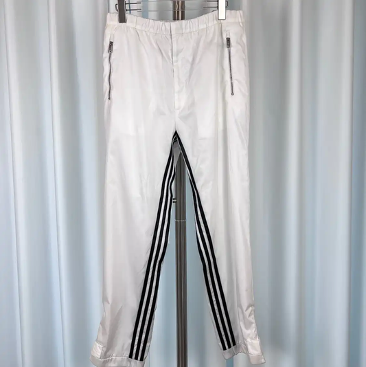 Prada Men's Casual Pants in White Nylon