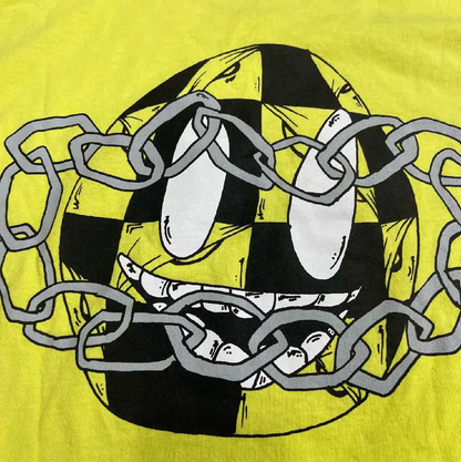 Chrome Hearts Yellow Cotton Men's T-Shirt 0089