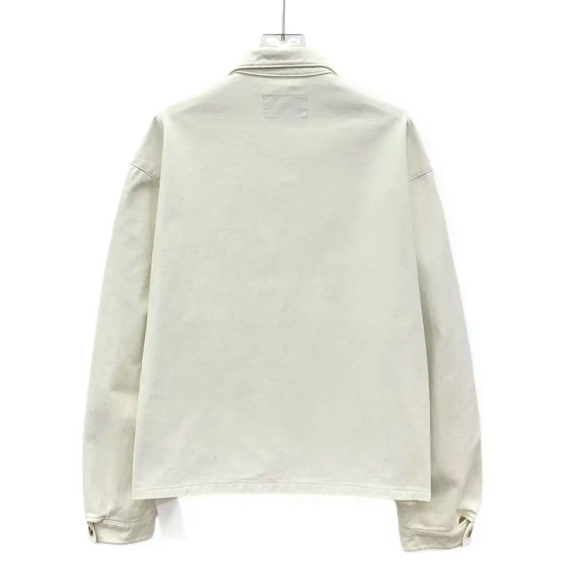 Prada Men's White Cotton Jacket Size L