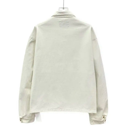 Prada Men's White Cotton Jacket Size L