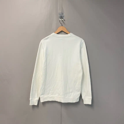 Loewe Men's Ivory Cotton Sweatshirt 0089