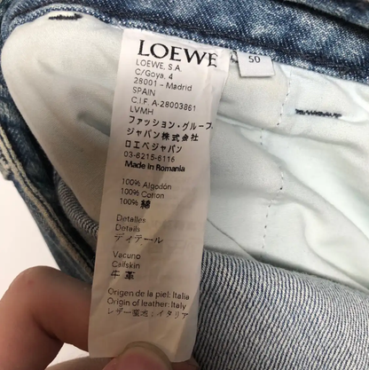 Loewe Blue Men's Casual Pants 0089