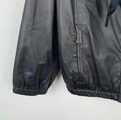 Prada Black Leather Jacket for Men