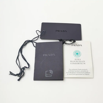 Prada Black Wool Logo Knit Pullover for Men