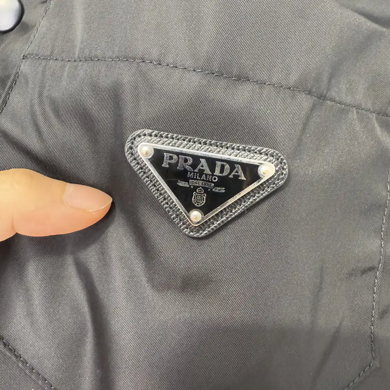 Prada Black Long Sleeve Shirt for Men