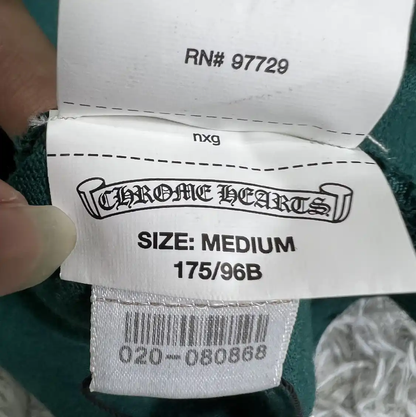 Chrome Hearts Green Cotton Sweatshirt for Men 0089